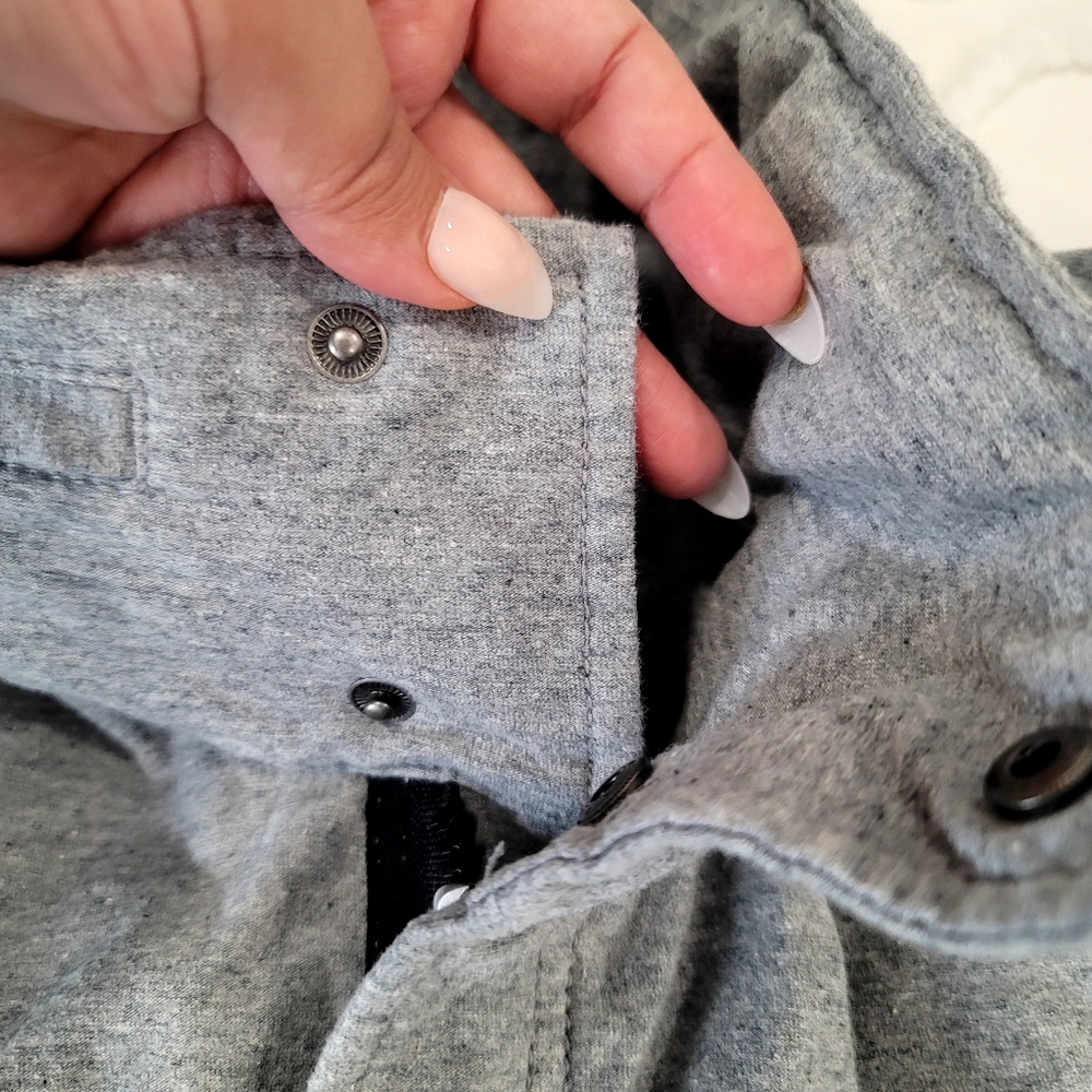 ​James Perse Men's Utility Jacket | Carbon Grey MQC2857 Size 2 M | Gorpcore Fiel - Picture 10 of 17